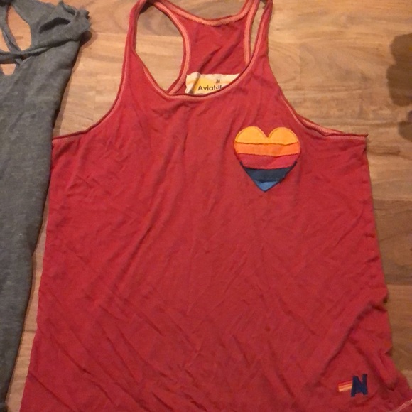Aviator Nation 2 tank top bundle!!! One Medium, one Small -both fit similarly - Picture 5 of 5